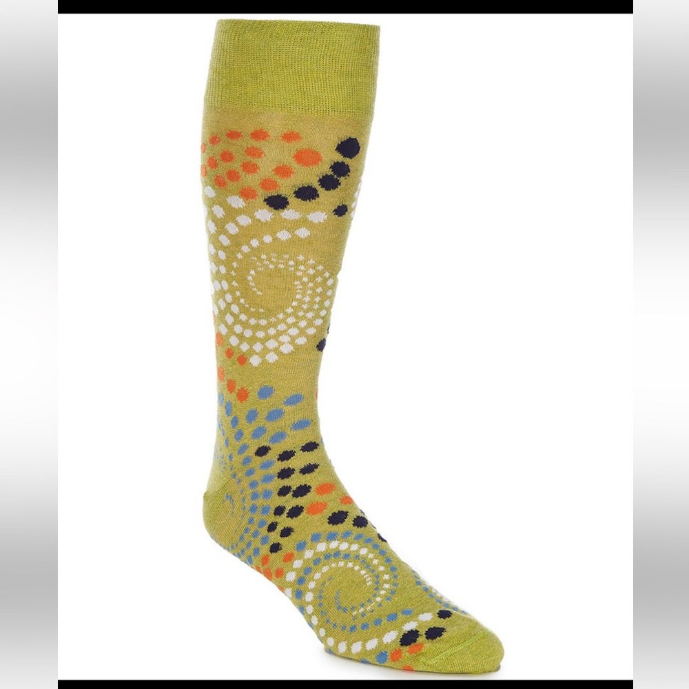 Cremieux
Spiral/Circle Crew Socks